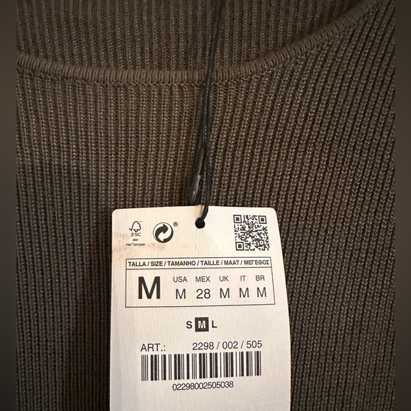 Zara knit midi dress - Picture 7 of 9